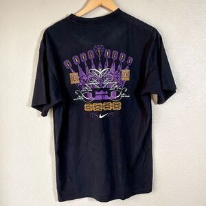 Nike LeBron James Max90 T Shirt Men’s Medium Black Strive For Greatness Graphic